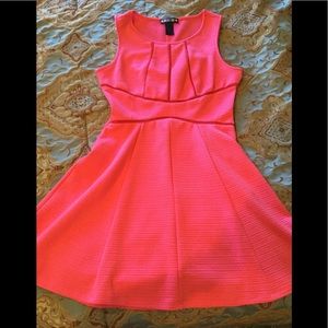Paper Doll Coral Colored sundress